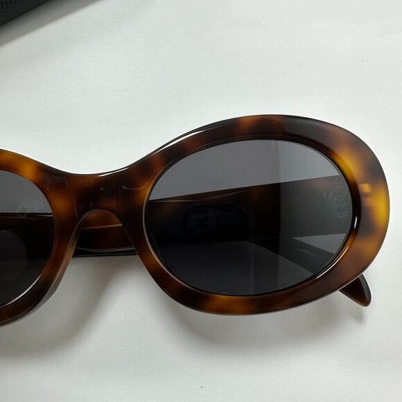 Celine Triomphe Oval Sunglasses - Picture 5 of 7